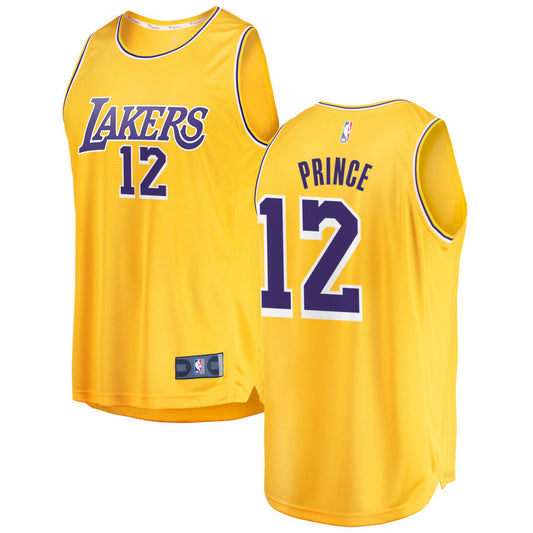 Taurean Prince Los Angeles Lakers Fanatics Branded 2018/19 Fast Break Replica Jersey Gold - Icon Edition