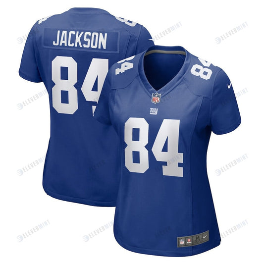 Tyree Jackson 84 New York Giants Women Game Jersey - Royal