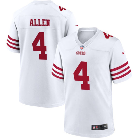 Brandon Allen San Francisco 49ers Nike Youth Game Jersey - White