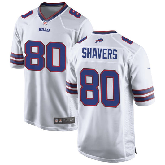 Tyrell Shavers Buffalo Bills Nike Game Jersey - White