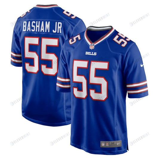 Boogie Basham Buffalo Bills Game Jersey - Royal