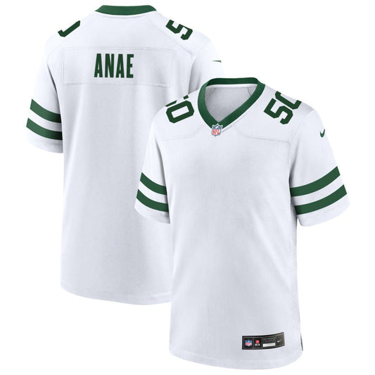 Bradlee Anae New York Jets Nike Legacy Game Jersey - White