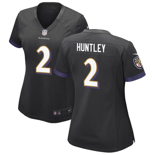 Tyler Huntley Baltimore Ravens Nike Women's Alternate Game Jersey - Black