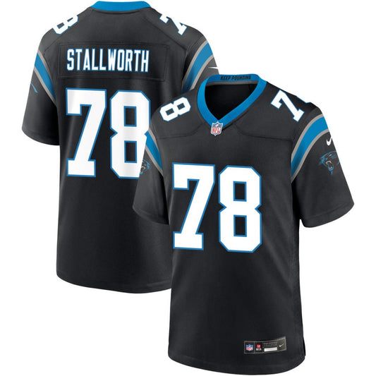 Taylor Stallworth Carolina Panthers Nike Game Jersey - Black