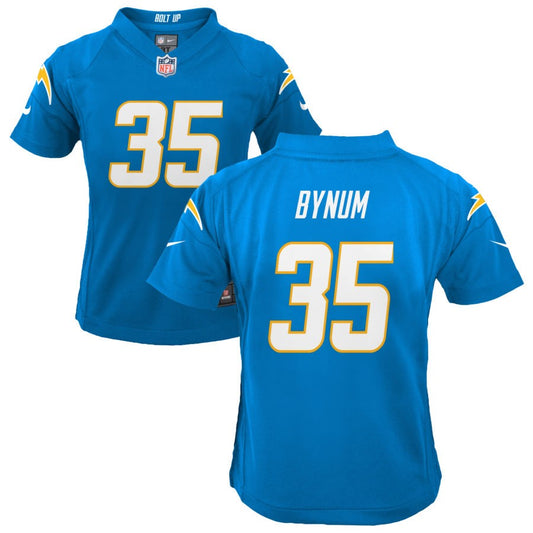 Terrell Bynum Los Angeles Chargers Nike Youth Game Jersey - Powder Blue