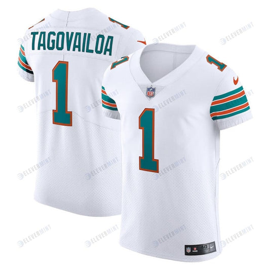 Tua Tagovailoa Miami Dolphins Vapor Elite Jersey - White