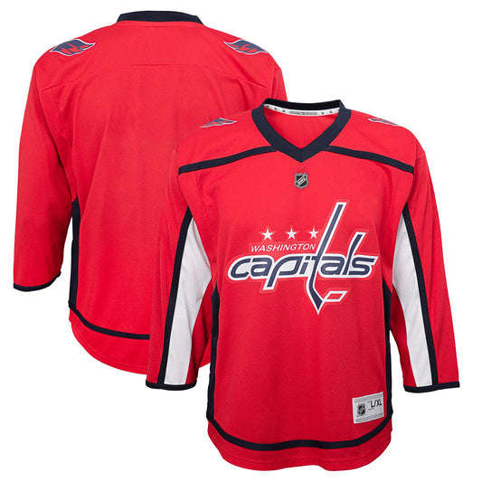 Washington Capitals Preschool Home Replica Jersey - Red