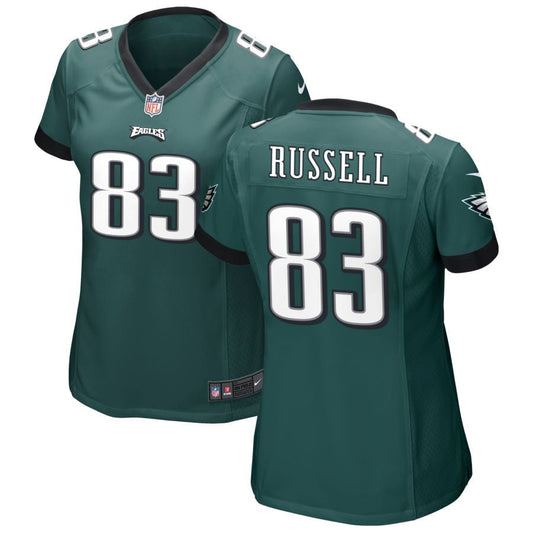 Brady Russell Philadelphia Eagles Nike Women's Game Jersey - Midnight Green