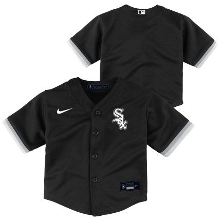 Toddler Chicago White Sox Black Alternate Replica Team Jersey