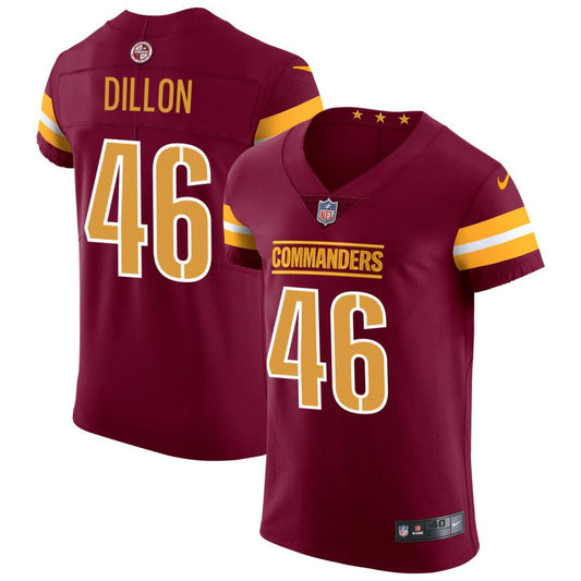 Brandon Dillon Washington Commanders Nike Vapor Untouchable Elite Jersey - Burgundy