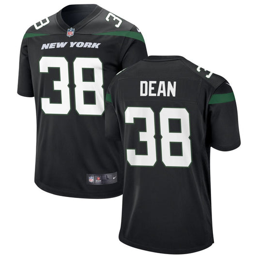 Trey Dean New York Jets Nike Alternate Game Jersey - Stealth Black