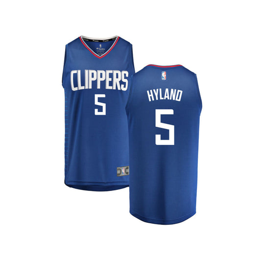 Bones Hyland LA Clippers Fanatics Branded Youth Fast Break Replica Jersey Royal - Icon Edition