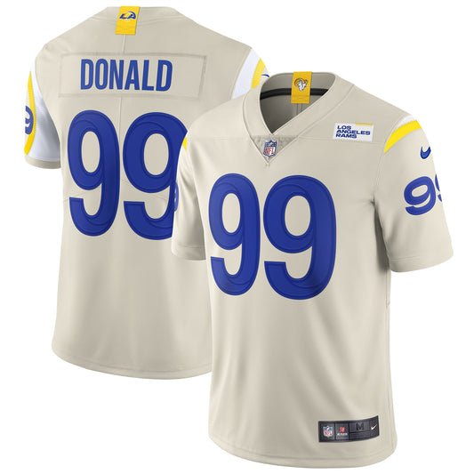 Aaron Donald Los Angeles Rams Nike Vapor Limited Jersey - Bone