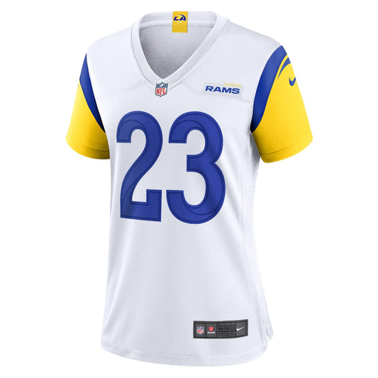 Women's Cam Akers Nike Rams Bone Game Jersey - White