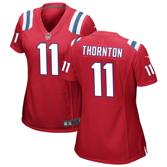 Tyquan Thornton New England Patriots Nike Women's Alternate Jersey - Red