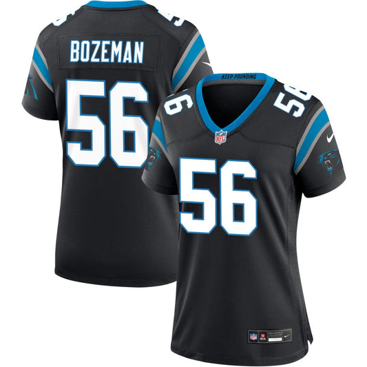 Bradley Bozeman Carolina Panthers Nike Women's Game Jersey - Black