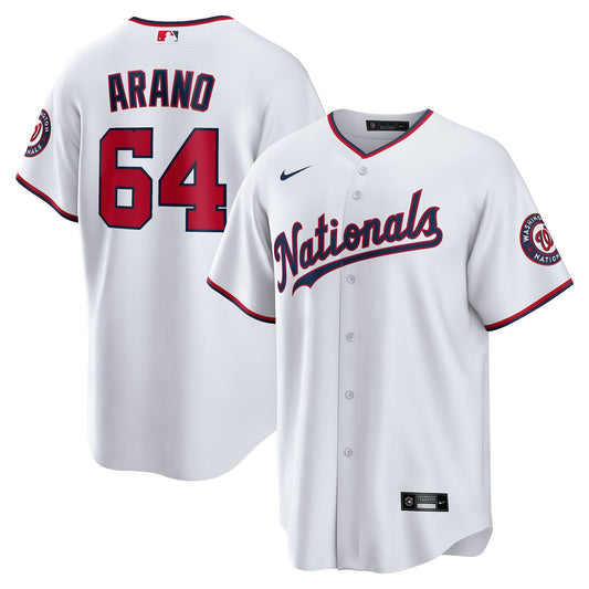 V??ctor Arano Washington Nationals Nike Home  Replica Player Jersey - White