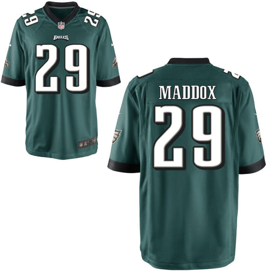 Avonte Maddox Philadelphia Eagles Nike Youth Game Jersey - Midnight Green