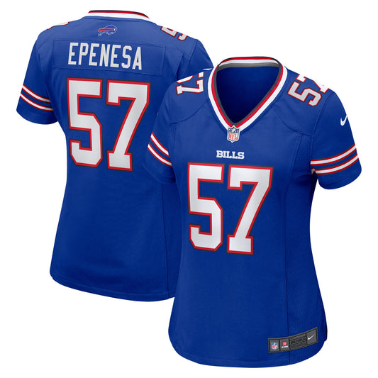 A.J. Epenesa Buffalo Bills Nike Women's Game Jersey - Royal