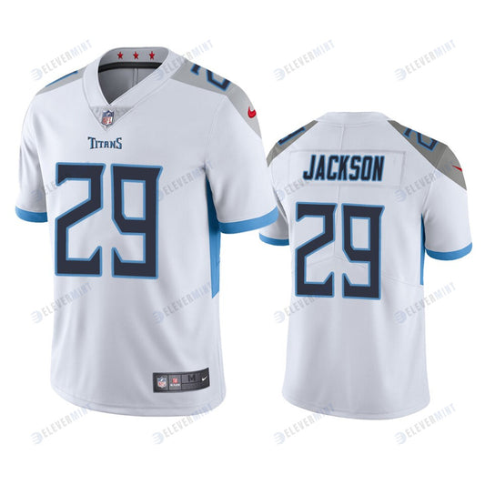 Tennessee Titans Theo Jackson 29 White Vapor Limited Jersey