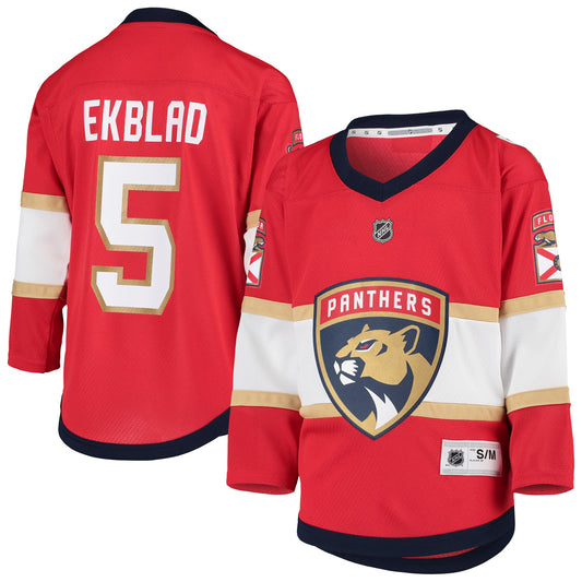 Aaron Ekblad Florida Panthers Youth Home Replica Player Jersey - Red