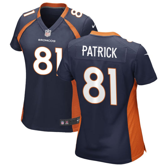 Tim Patrick Denver Broncos Nike Women's Alternate Game Jersey - Navy