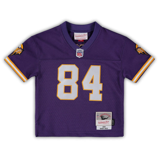 Youth Randy Moss Mitchell & Ness Vikings 1998 Retired Legacy Jersey - Purple