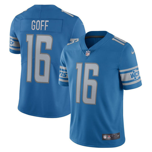 Youth Detroit Lions Jared Goff Vapor Jersey - Blue