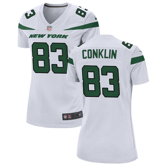 Tyler Conklin New York Jets Nike Women's Game Jersey - White