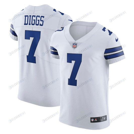 Trevon Diggs 7 Dallas Cowboys Vapor Elite Jersey - White