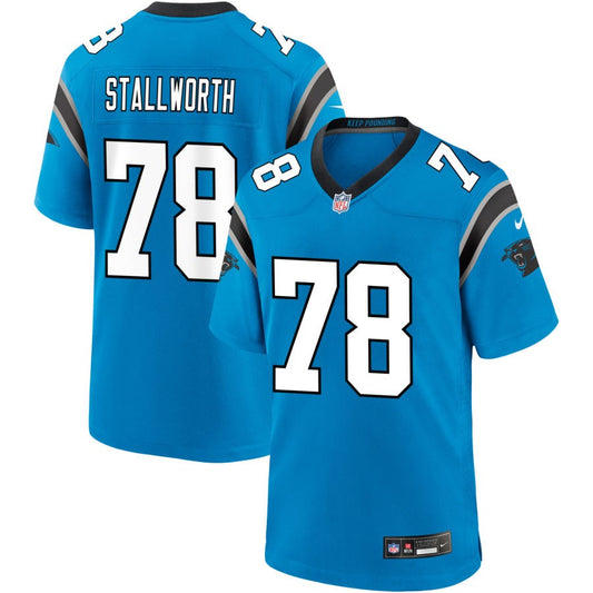 Taylor Stallworth  Carolina Panthers Nike Alternate Game Jersey - Blue