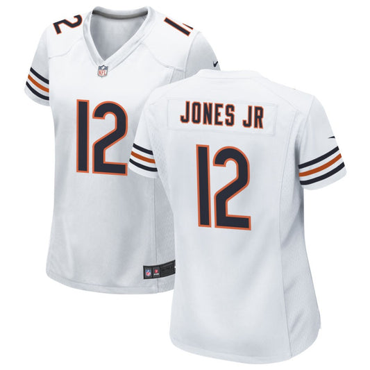 Velus Jones Jr Chicago Bears Nike Women's Game Jersey - White