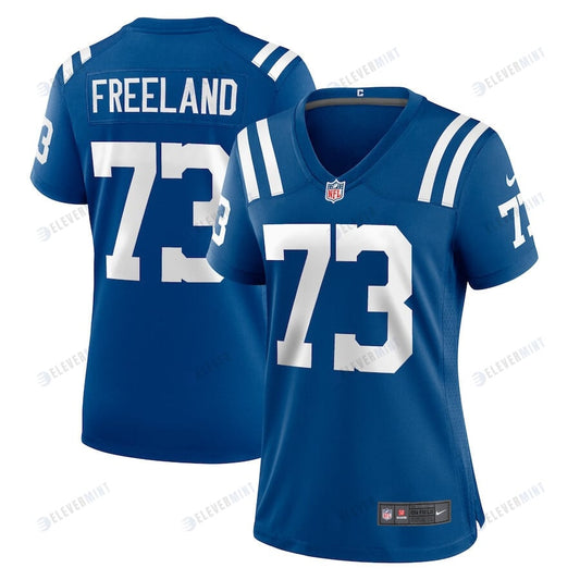 Blake Freeland 73 Indianapolis Colts Women Team Game Jersey - Royal