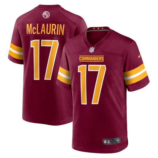 Terry McLaurin Washington Commanders Nike Youth Game Jersey - Burgundy