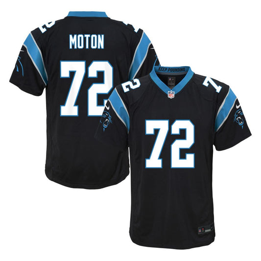 Taylor Moton  Carolina Panthers Nike Youth Game Jersey - Black